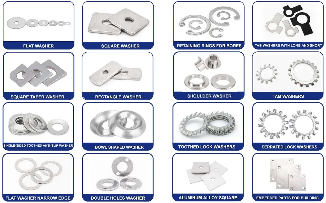 High Temperature Resistant M6 Black Plastic Washer Gasket Specifications