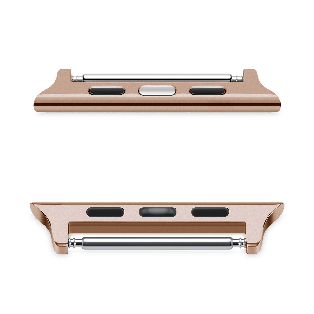 2022 New Design Stainless Steel Lug Watch StrapAdapter 18 20mm Bulk Watch Connector Compatible for Apple Watch 7 6 5 4 3 2 1 SE