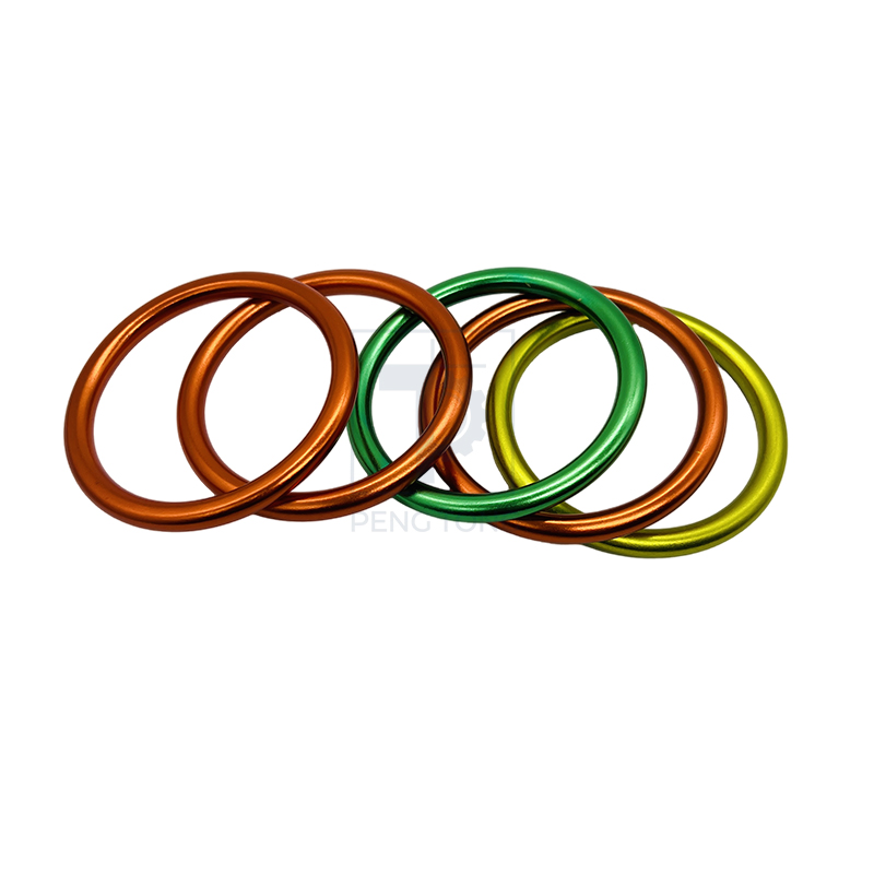 Minimalist CNC Aluminum Ring for Modern Smartwatch and Fitness Tracker Bands.