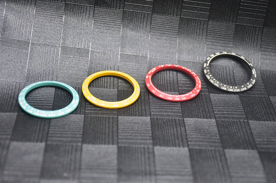 Custom 38.5mm* 30.5mm Watch Parts 4130 Pure Carbon Fiber Bezel for Daytona