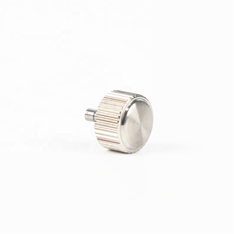 Customized High-Precision Stainless Steel Head Crown Watch Accessories CNC Machining Metal Plastic Brass Copper