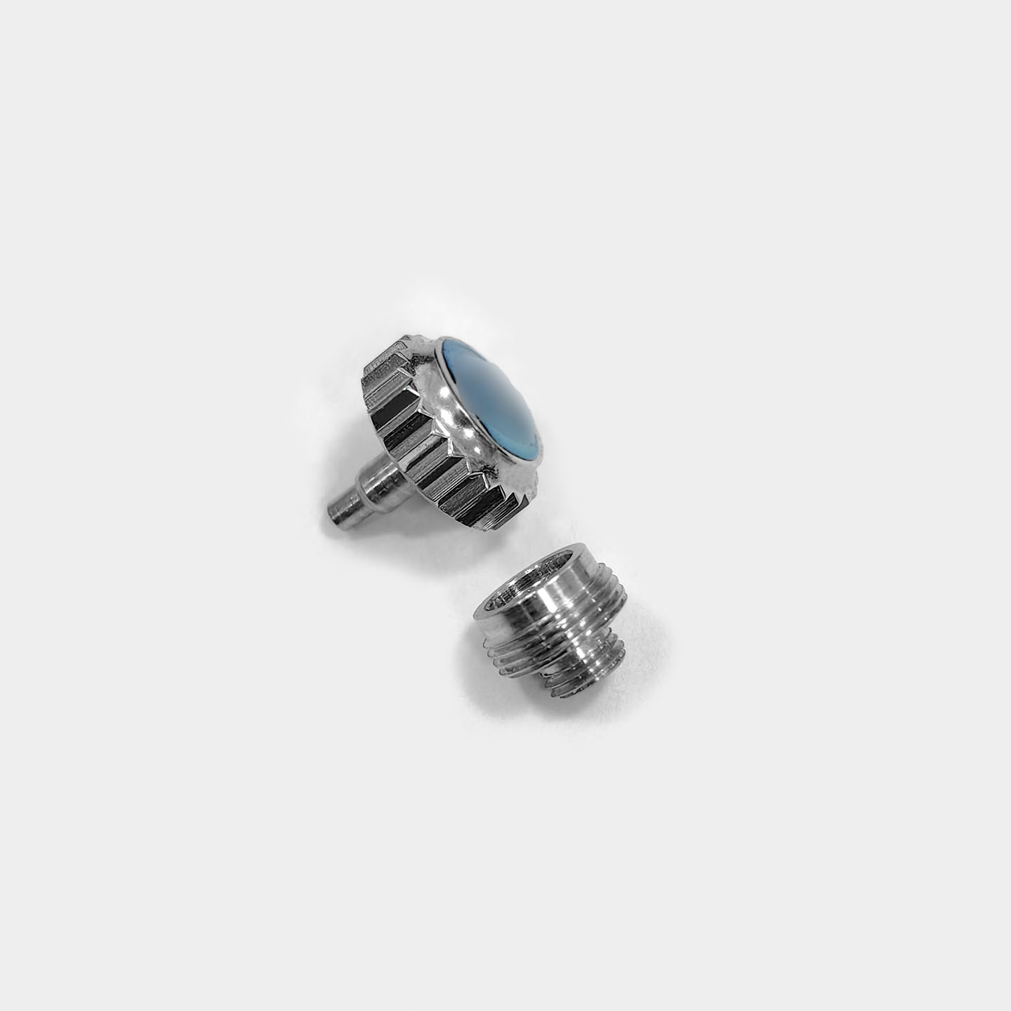 7mm Watch Crown Stainless Steel Fit 116400 226570 Watch. Watch Case Accessories Aftermarket Replace
