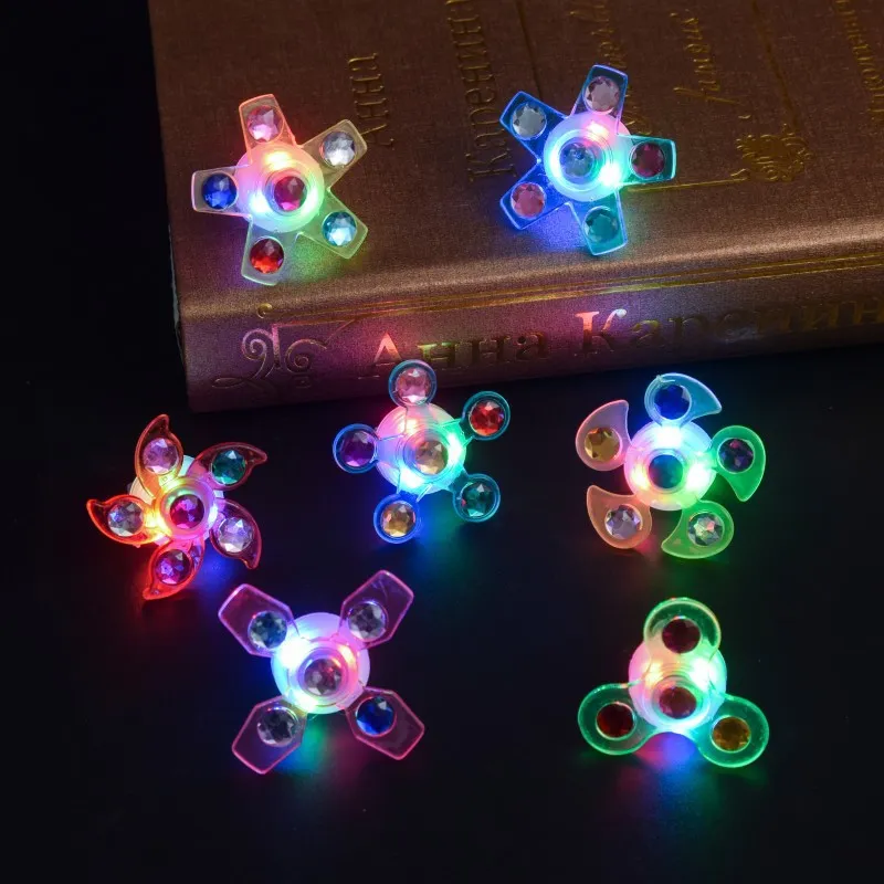 Luminous Rotating Gyroscope Watch Flash Ring Bracelet