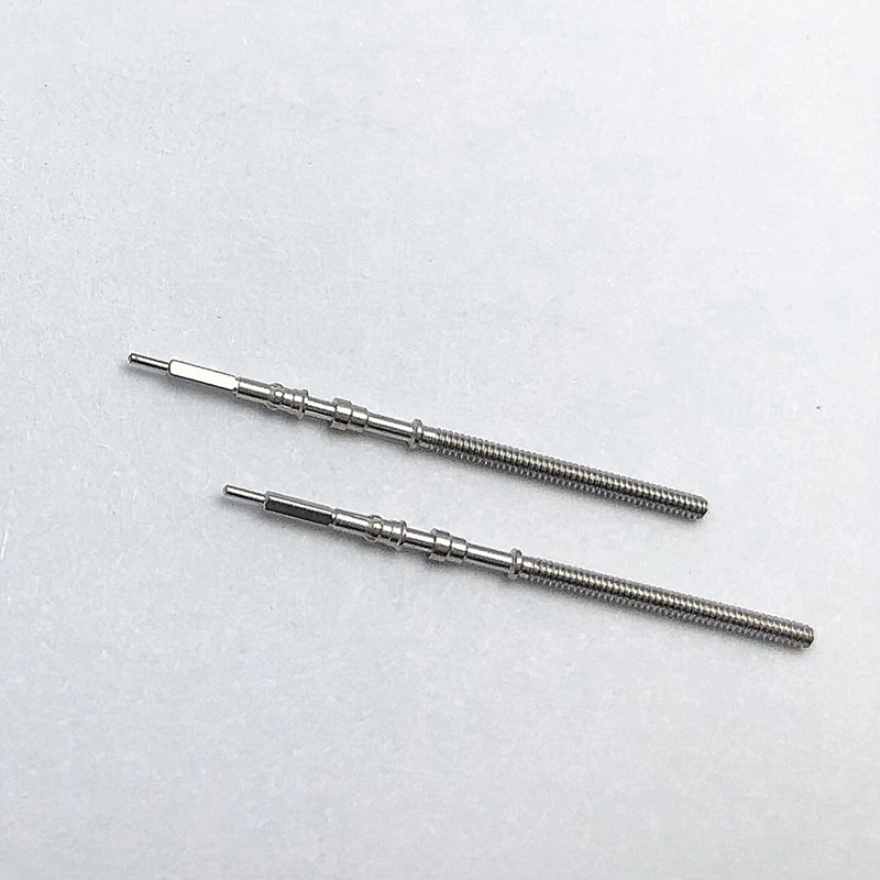 10Pcs Movement Watch Steel Stem Crown Kit Watch of Parts NH35 NH36 NH38 NH39 Movement Watch Stem Spare Parts