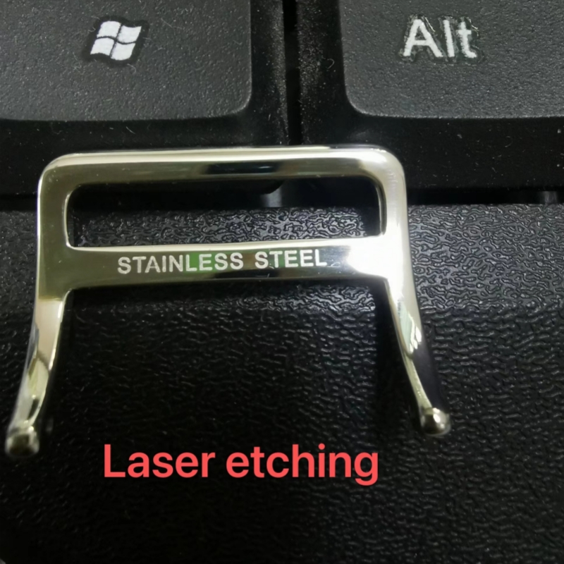 Stainless Steel Watch Clasp Detail 1