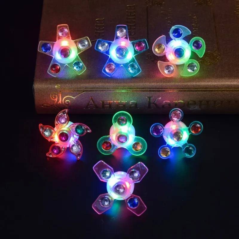 Luminous Rotating Gyroscope Watch Flash Ring Bracelet