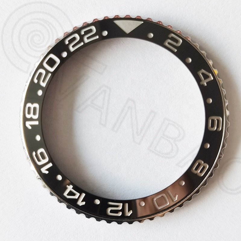 C Factory Super Ceramic Bezel for 40mm GMT 116710 116713 126710, Aftermarket Watch Parts