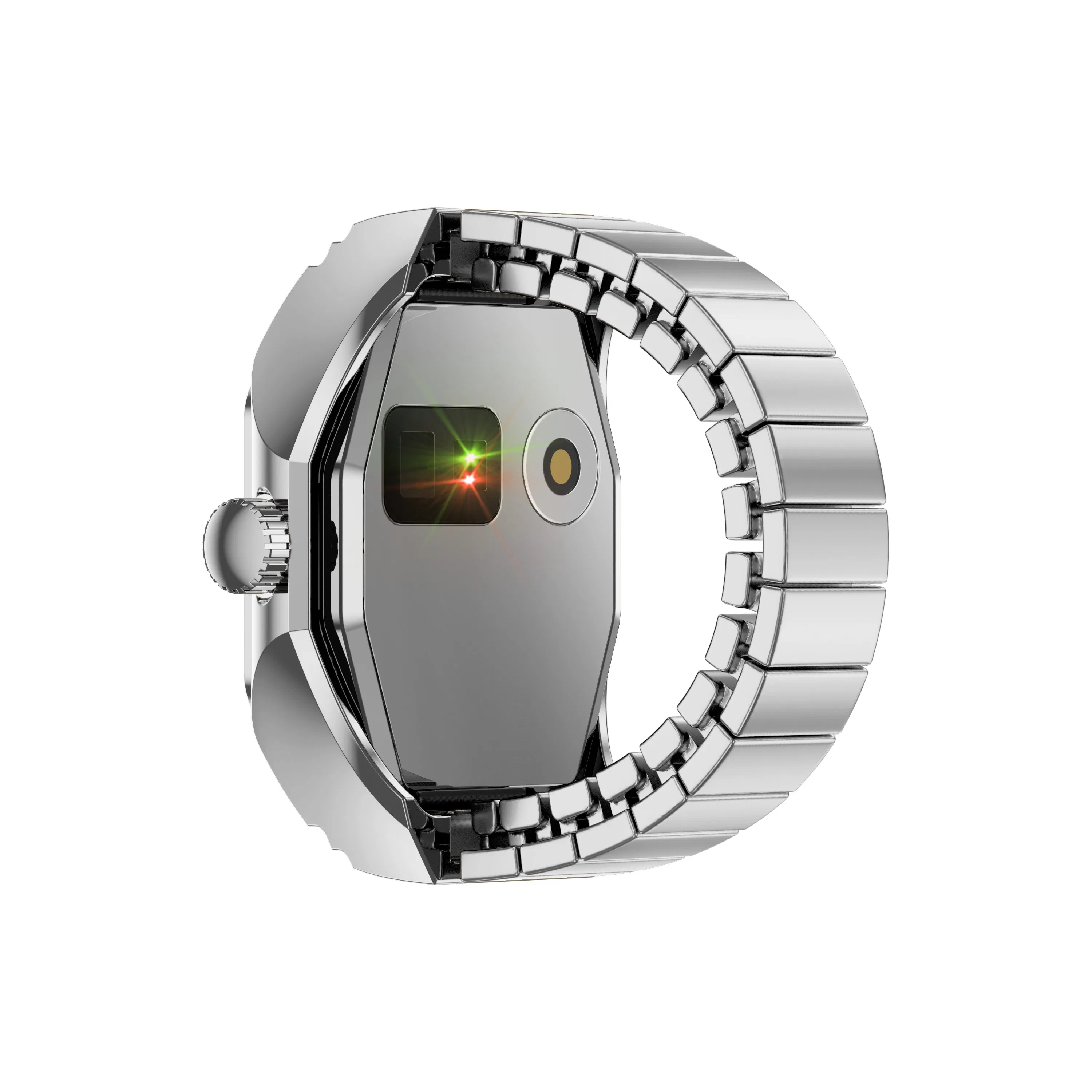 Luxury Men Quartz Watch Wr01 Finger Watch with Sleep Monitoring Health Smart Ring