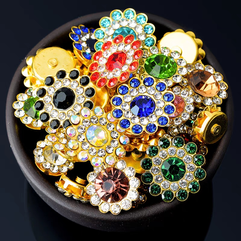 Yantuo Bling Various Colors Tooth Gem Lead Free Non Hotfix Rhinestones Bling Shaped Crystal Stones for Teeth