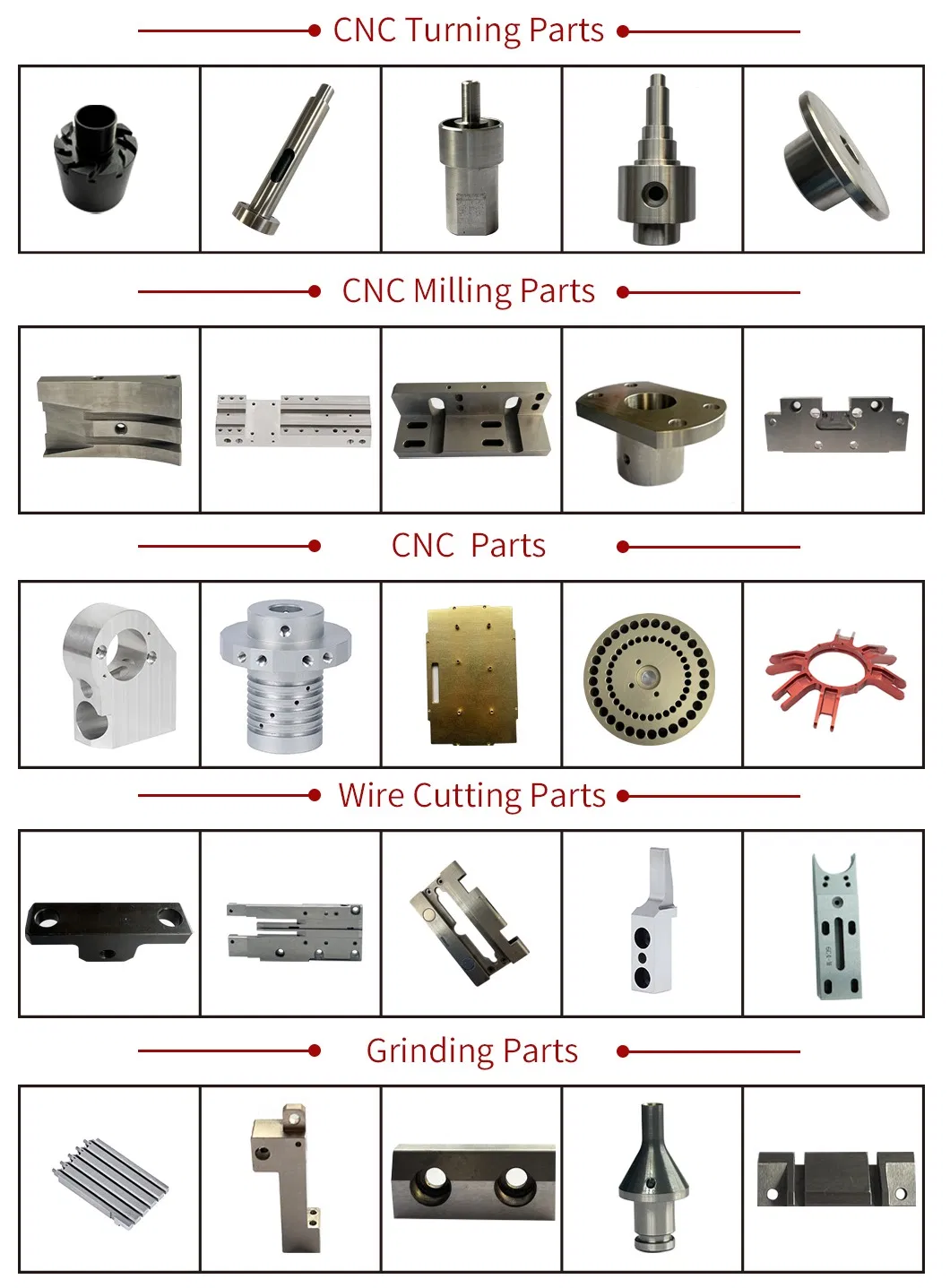 Related CNC Machined Product Series