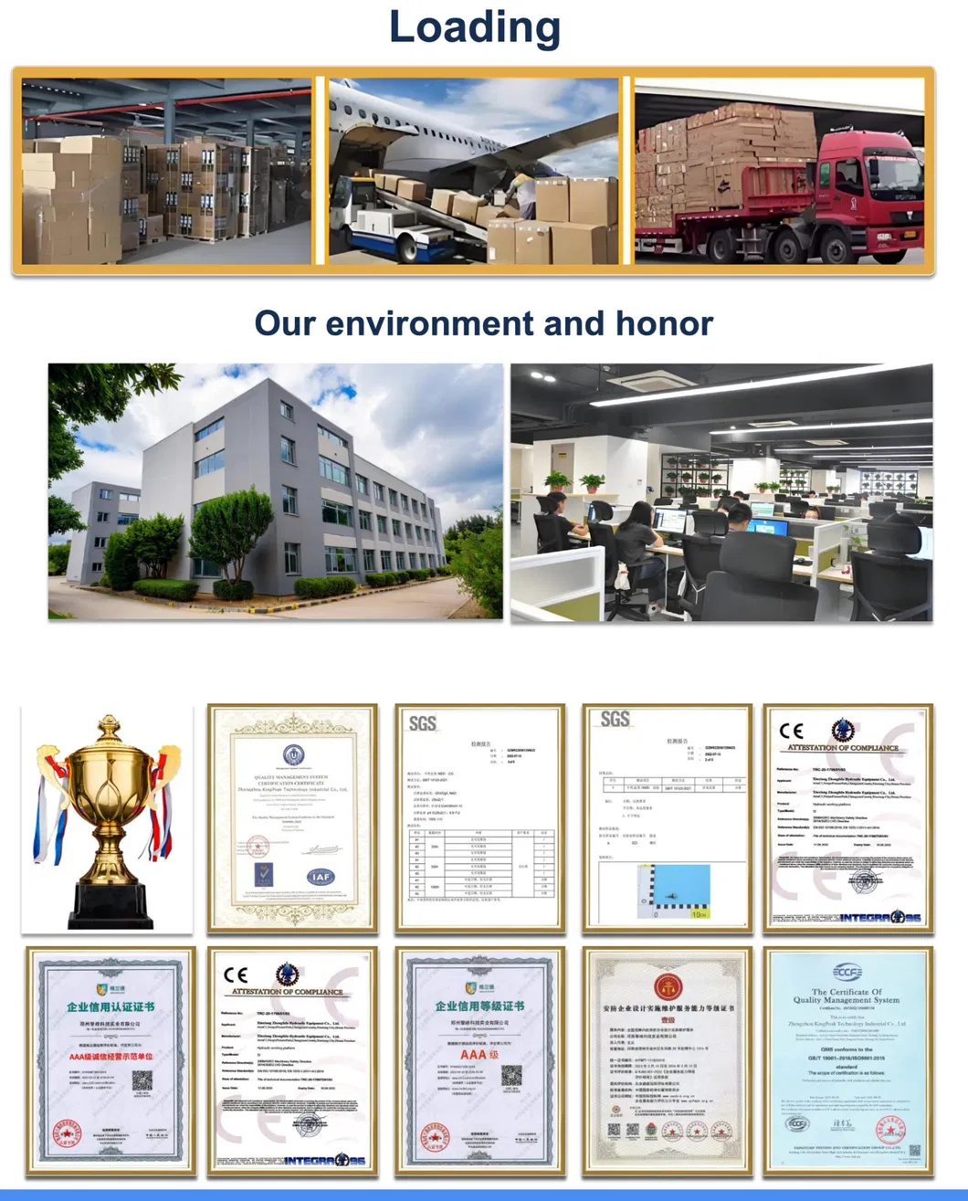 Company Workshop and Production Line