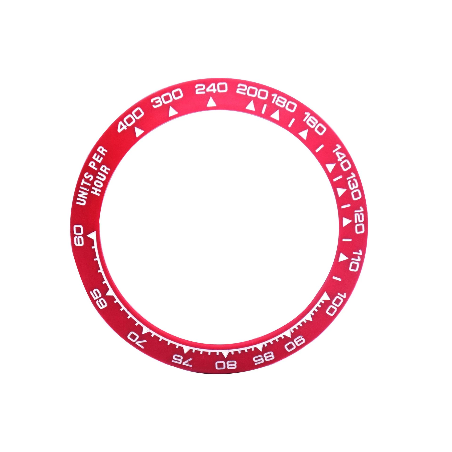 Custom 38.5mm* 30.5mm Watch Parts 4130 Pure Carbon Fiber Bezel for Daytona