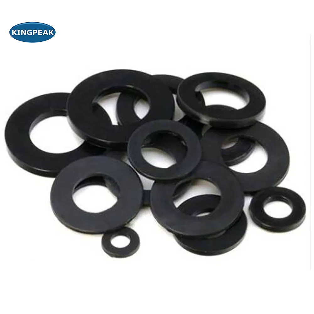 High Temperature Resistant M6 Black Plastic Washer Gasket