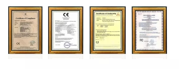 Certifications