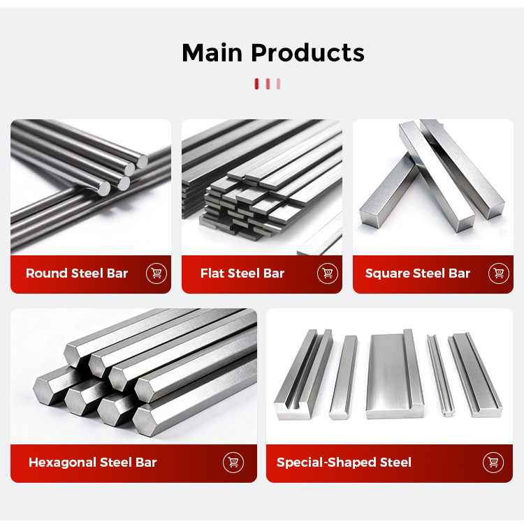 Various Cold Drawn Steel Shapes and Options