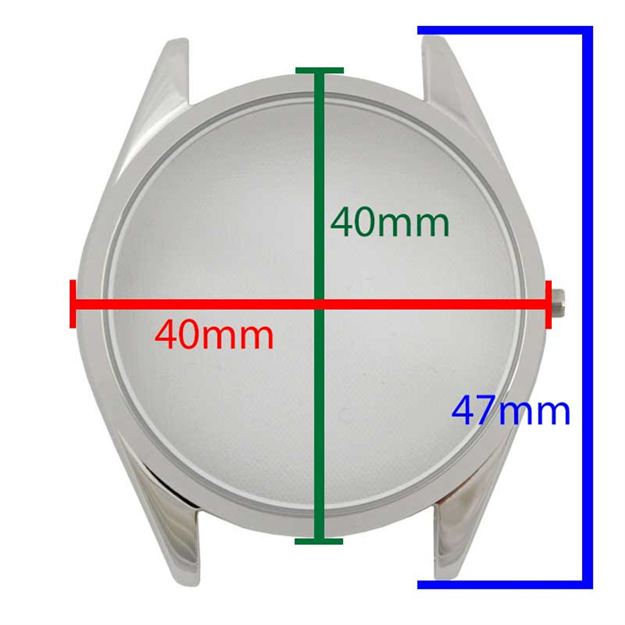 Watch Parts Automatic Stainless Steel Screw Down Watch Case Back