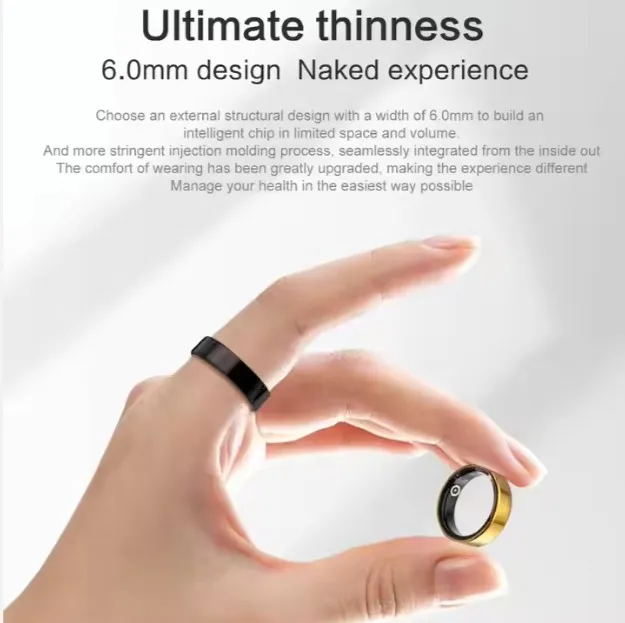 Fitness Ring Smart Watch Blood Glucose 2301b