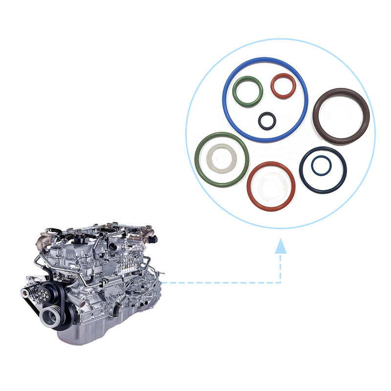 Custom Silicone Rubber Gaskets for EPDM, FKM, NBR Applications