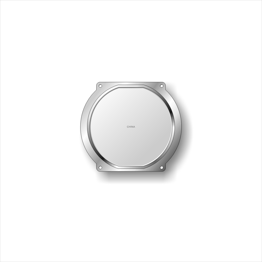 Custom Made Case Back Screw Type Grade 5 Atm Water Stainless Steel Watch Caseback