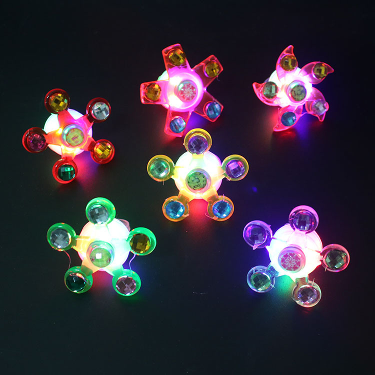 Luminous Rotating Gyroscope Watch Flash Ring Bracelet