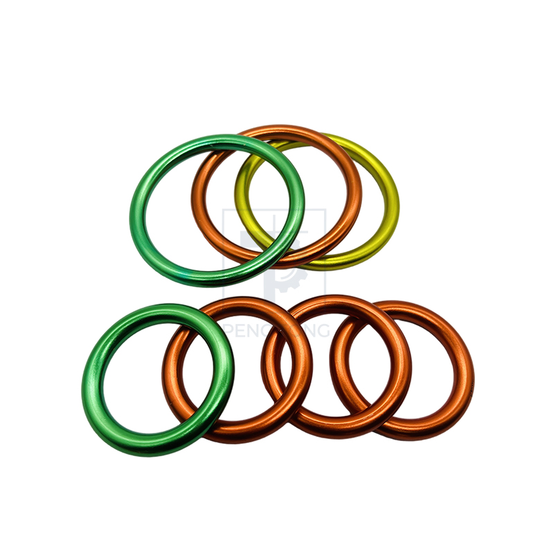 Minimalist CNC Aluminum Ring for Modern Smartwatch and Fitness Tracker Bands.