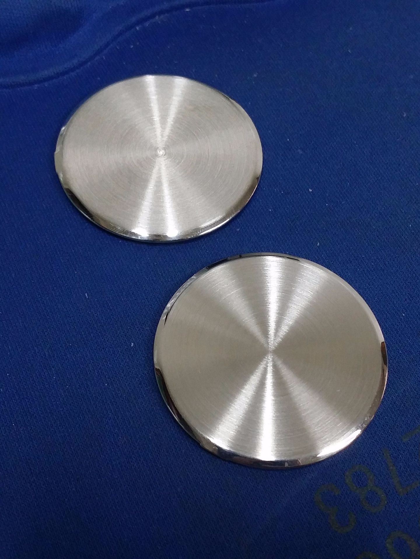Watch Case Back 304 Stainless Steel Round Brushed Surface Polished Edge Replacement Parts for Watch 19.5-40.5mm Sizes