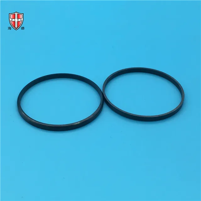 Precision CNC Machining Ceramic Insulation Black Zirconia Watch Dial Ring 3