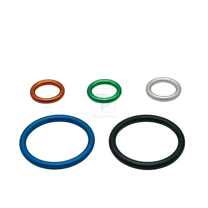 Minimalist CNC Aluminum Ring for Modern Smartwatch and Fitness Tracker Bands.
