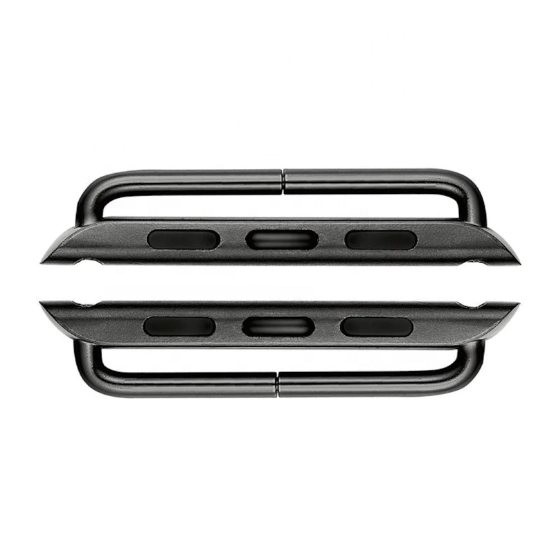 22mm 24mm Stainless Steel Strap Lugs Watch Adapter for Apple Watch Band Connector for IWatch 38mm 40mm 42mm 44mm