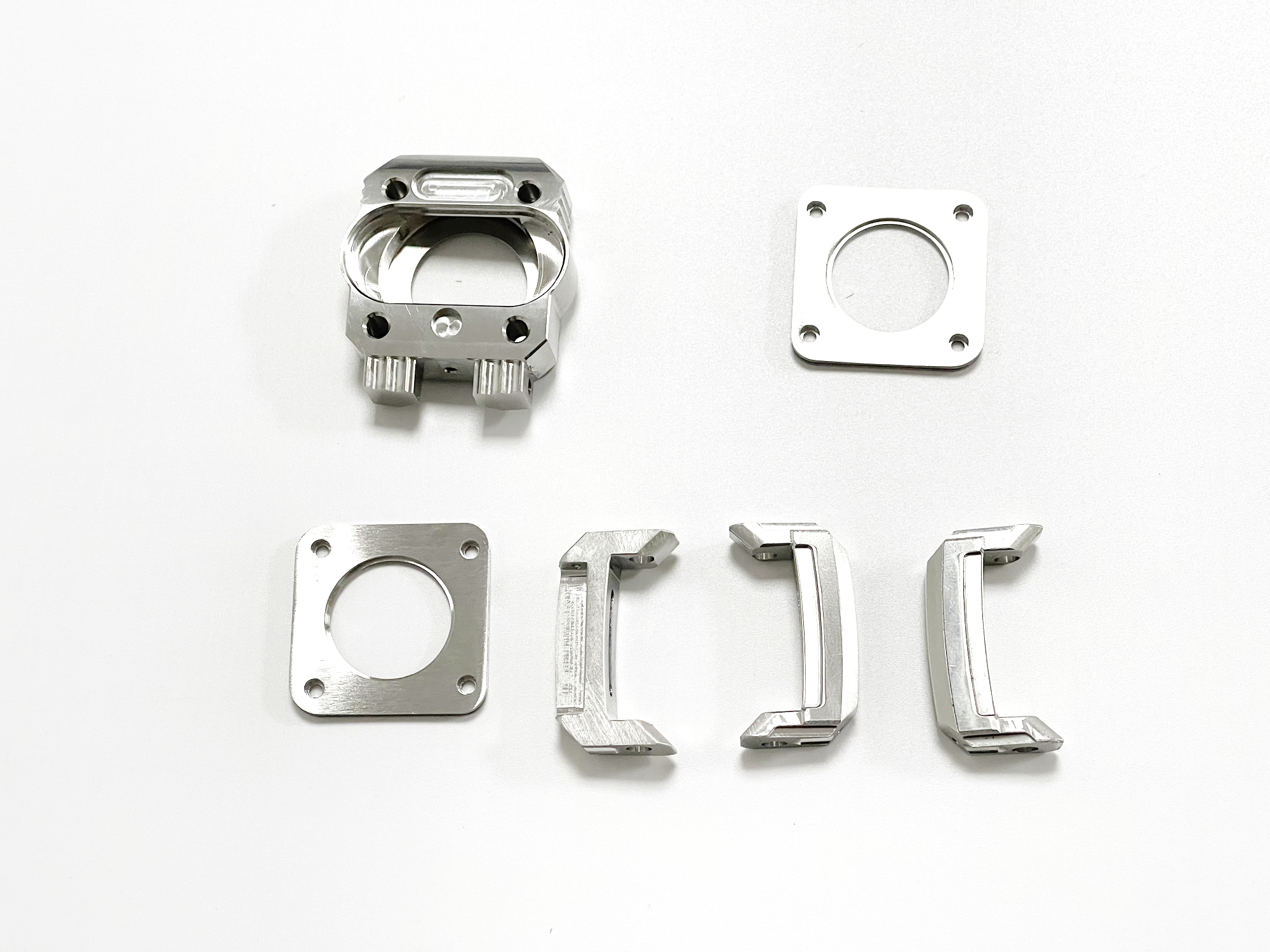 Aluminum Titanium Alloy Carbon Fiber Watch Case Custom CNC Machining Parts Services Factory Chengshuo