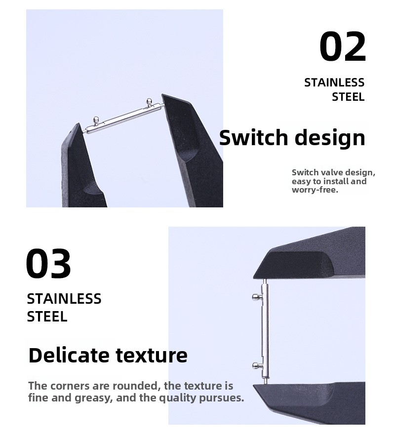 Wholesale Customizable Full Steel Lugs 304/316 Stainless Steel Double Open Head Silicone Strap for Wristwatch Switches