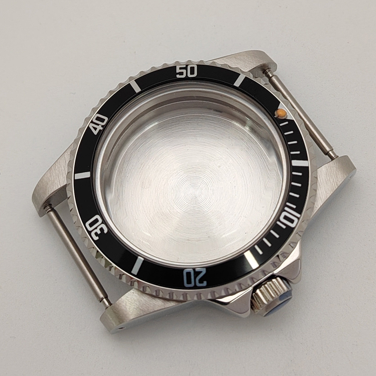 39.5mm Vintage Watch Case Aluminum Bezel for NH35/NH36/NH34 Movement Watch Accessories