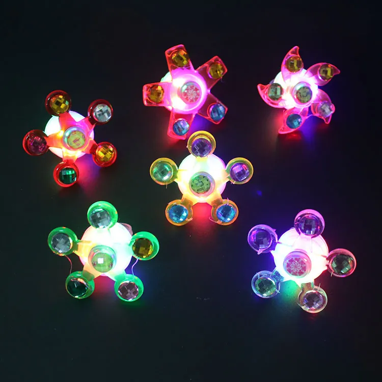 Luminous Rotating Gyroscope Watch Flash Ring Bracelet