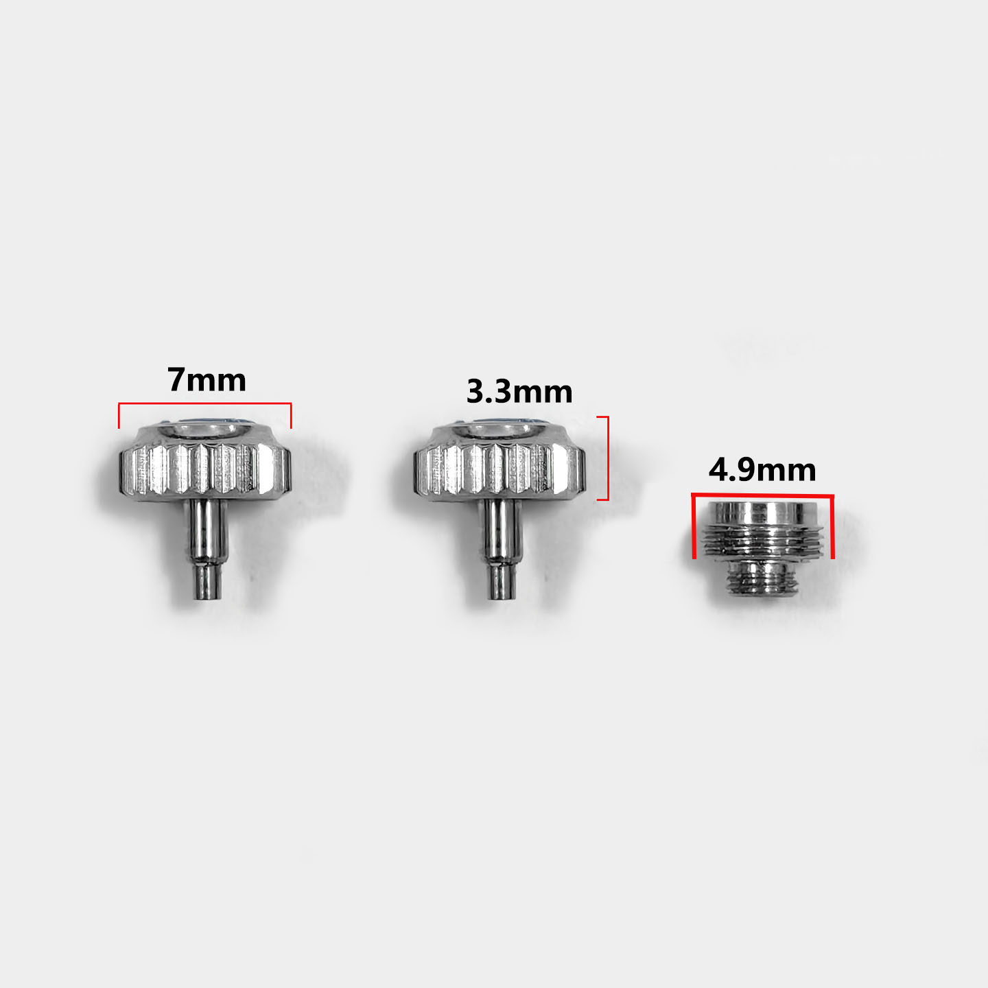 7mm Watch Crown Stainless Steel Fit 116400 226570 Watch. Watch Case Accessories Aftermarket Replace