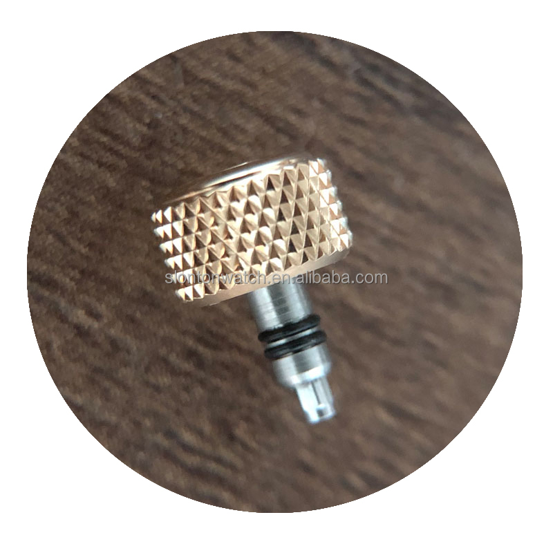 Factory High Quality 316L Stainless Steel Automatic Watch Crown Custom