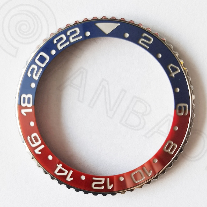 C Factory Super Ceramic Bezel for 40mm GMT 116710 116713 126710, Aftermarket Watch Parts