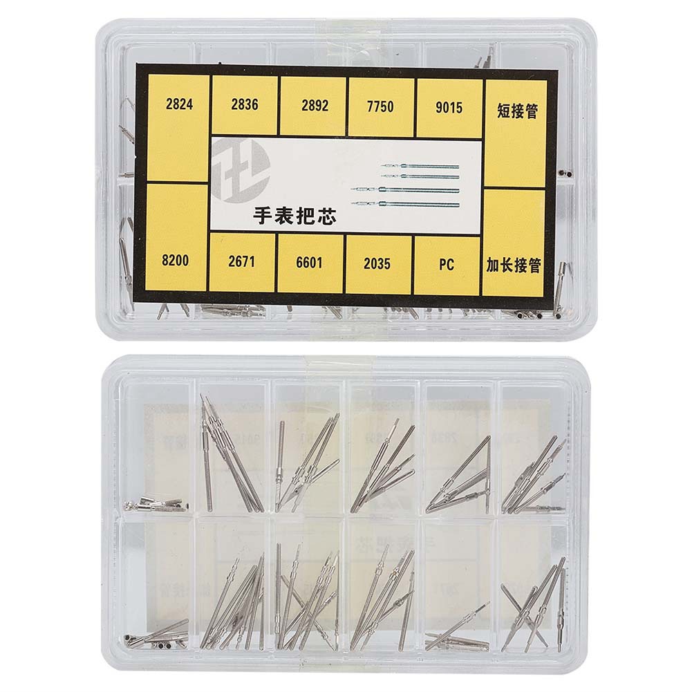 Watch Crown Winding Stem Extender Rod Bar Watch Pole Extension Rod Bar Wristwatch Watch Stems Tube for 2824 2836 Movement