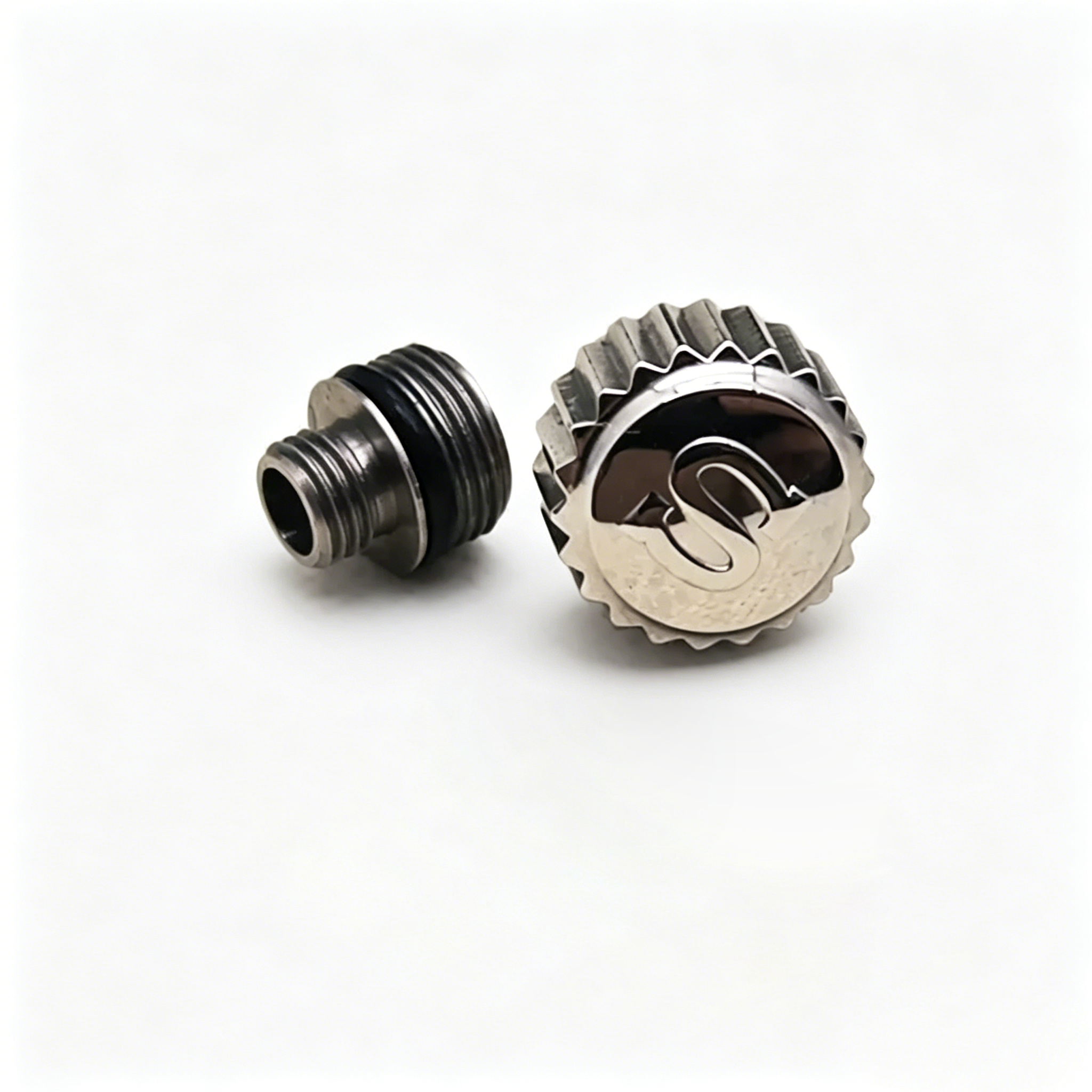 7mm Steel Watch Crown for Mechanical Watch Handle S Crown Watch Parts NH35 Replacement Parts