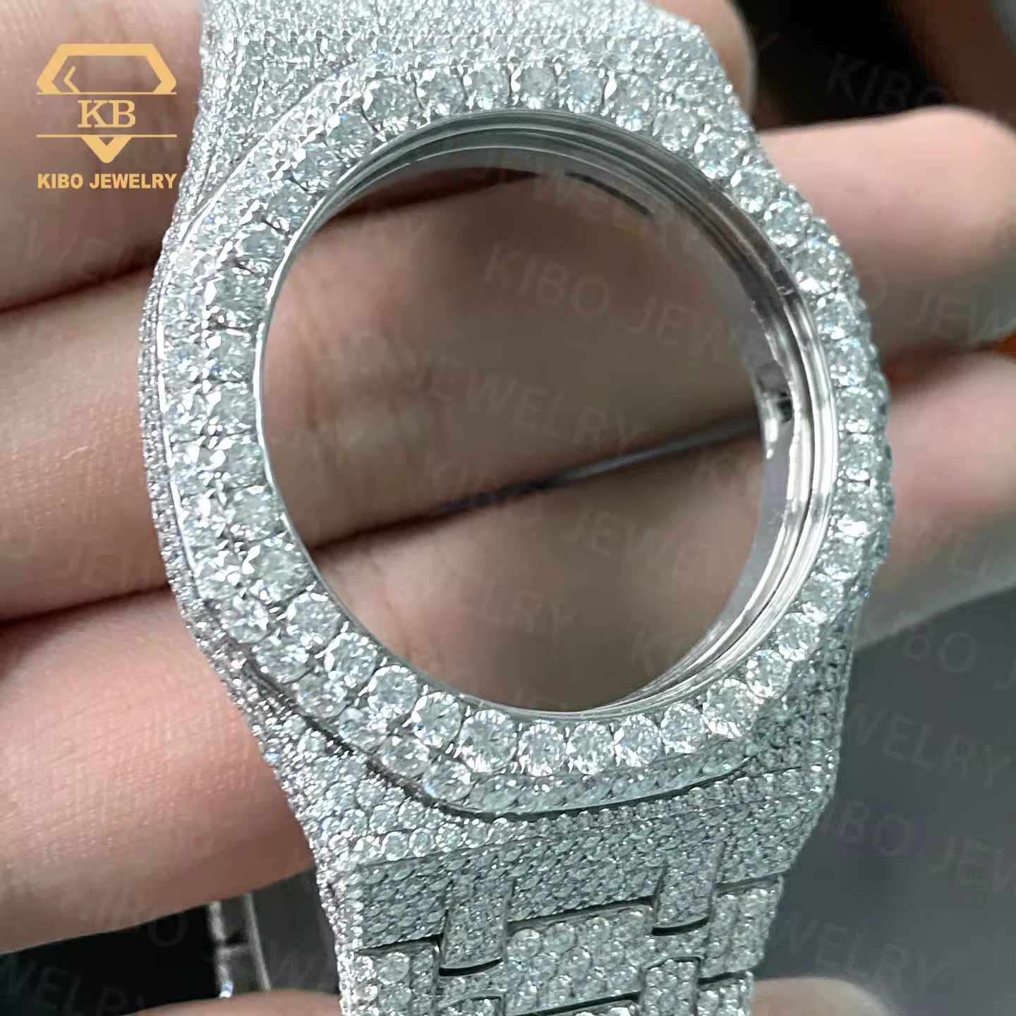 Moissanite Watch Detail 3