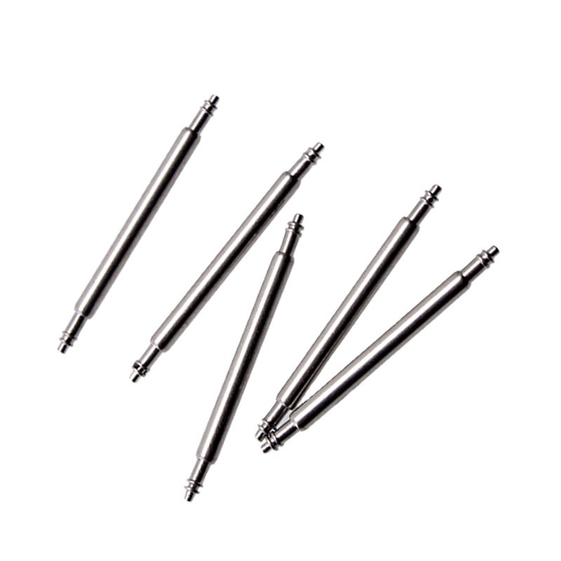 Manual Tool Watch Accessories Stainless Steel Watch Lugs, Double Support Ear Pieces, Spring Needle Watch Strap Connection Shaft