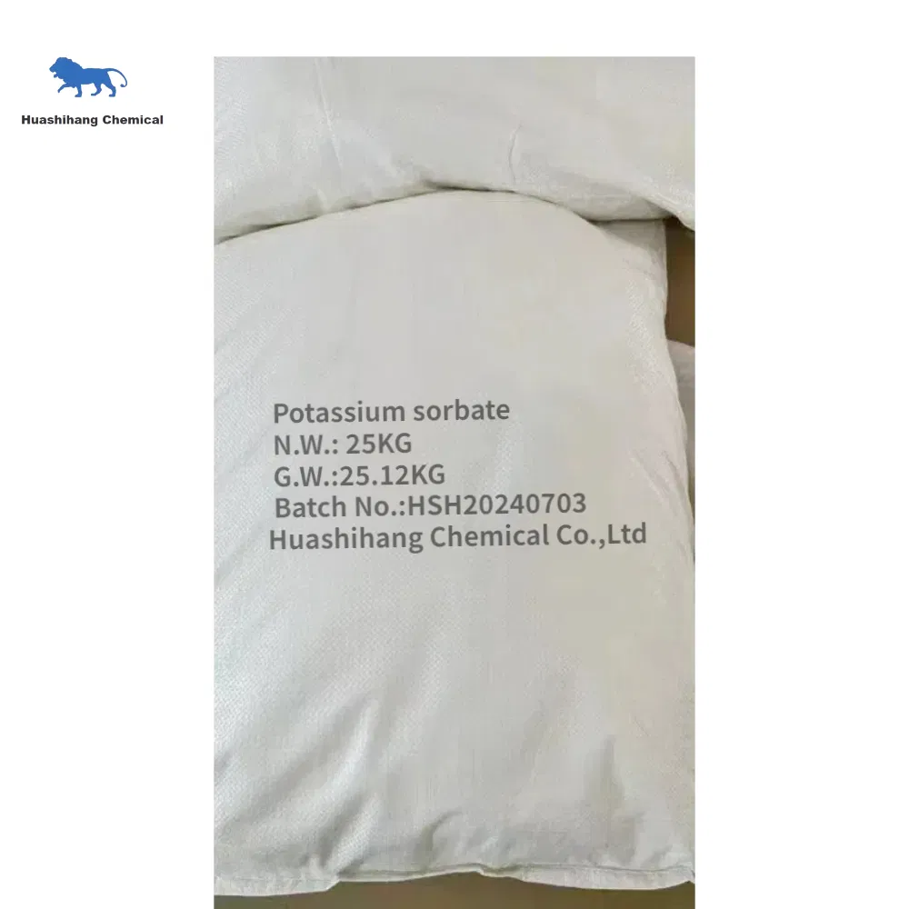 سعر بيع مباشر للمواد الحافظة البوتاسيوم سوربات CAS 24634-61-5 للطعام