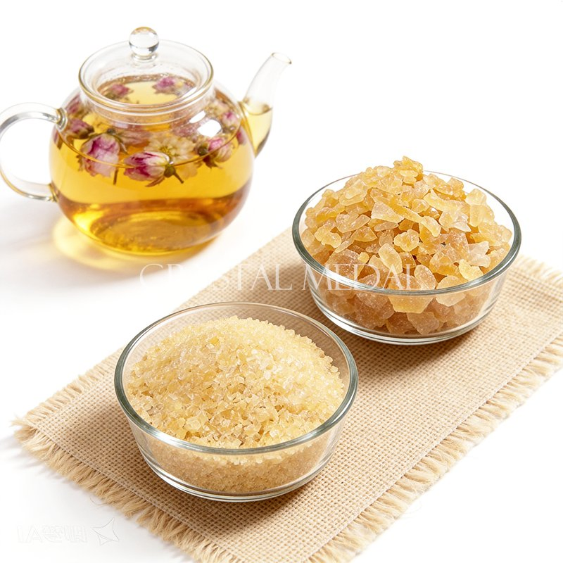 سكر الصخور الأصفر عالي الجودة مستخلص قصب السكر محلي طبيعي لصناعة المواد الغذائية