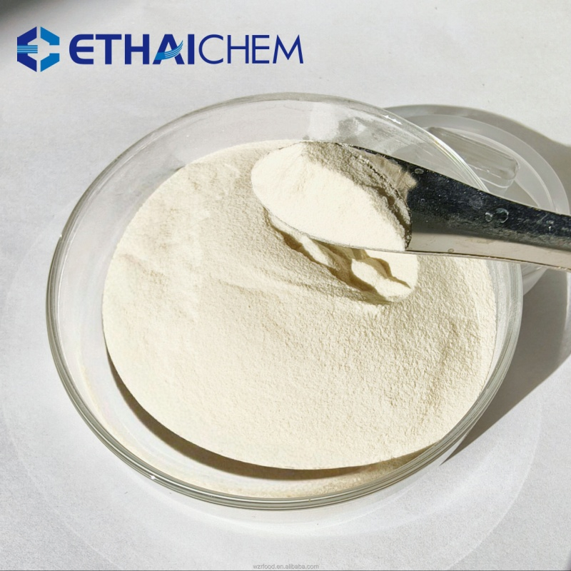 مسحوق صمغ الزانثان الغذائي من فوفينغ 80 مثبتات ومكثفات شبكية، مستحلبات مجففة 25kg كيس صمغ الزانثان