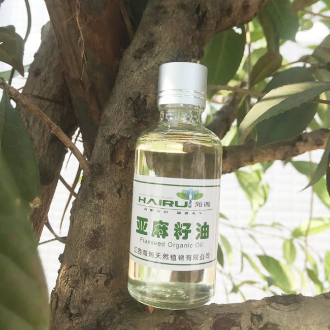 زيت بذور الكتان البارد المضغوط من هيروي النقي وعالي الجودة 16oz- بدون مواد حافظة وألوان صناعية