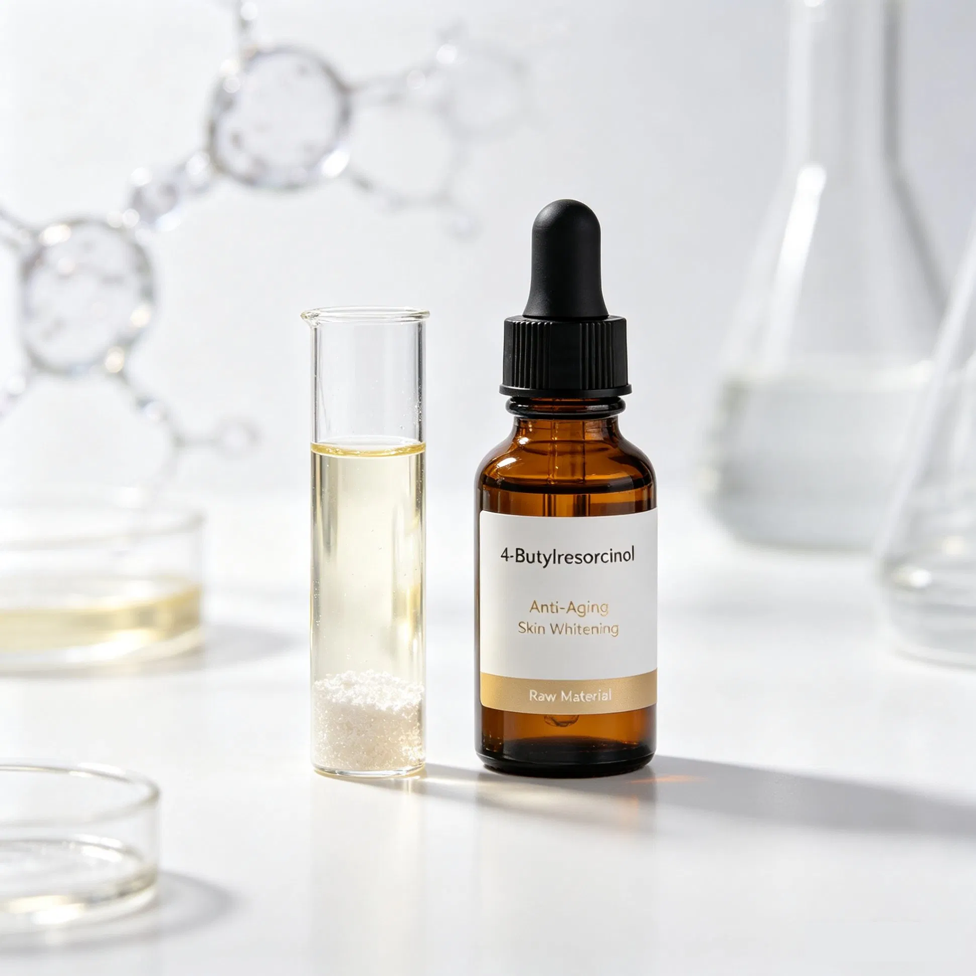 مادة خام 4-Butylresorcinol مضاد للشيخوخة تبييض البشرة CAS 18979-61-8