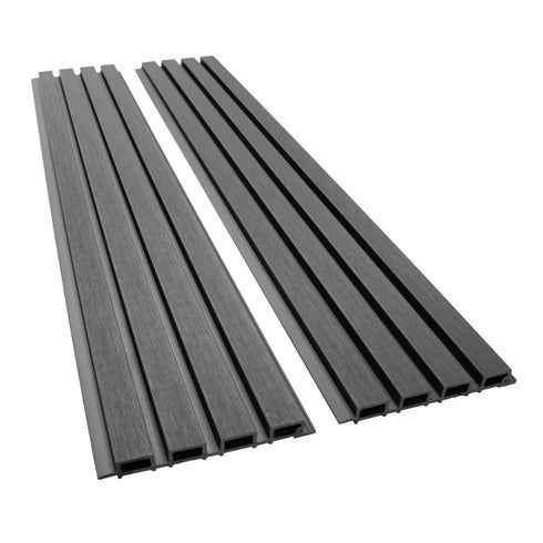 8outdoor Non Slippery WPC Grooving Decking Composite 3D Materials