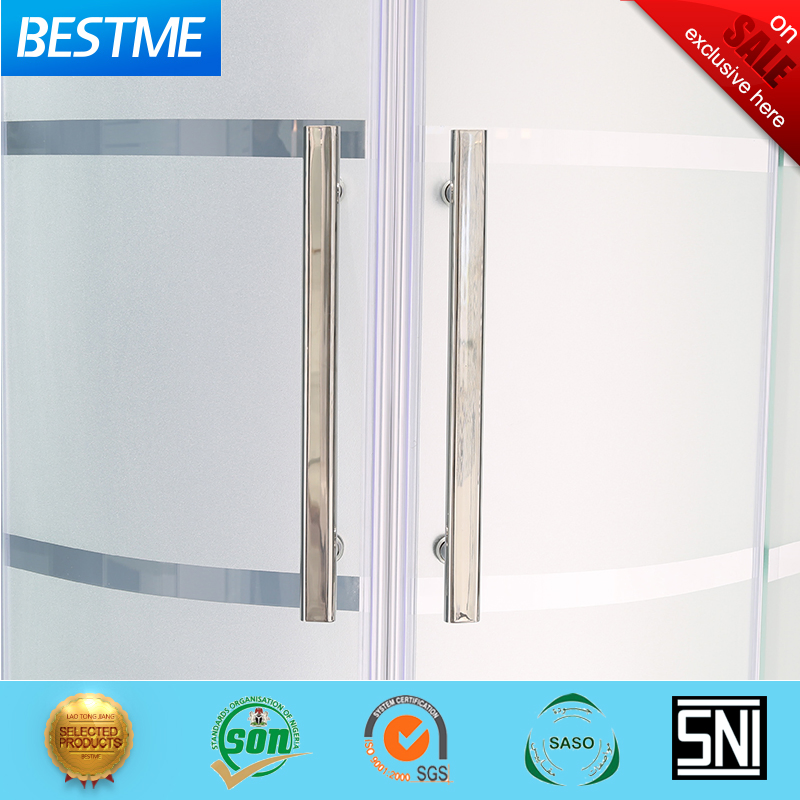 Popular Fashion Sanitary Ware Frameless Hinge Shower Enclosure for Bathroom (BL-Z3503)