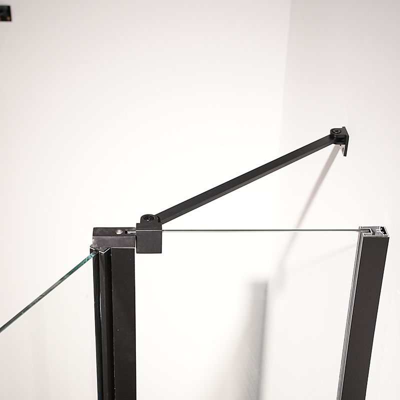 China Factory Supplyalumium Profiles for Black French Frameless Shower Enclosure