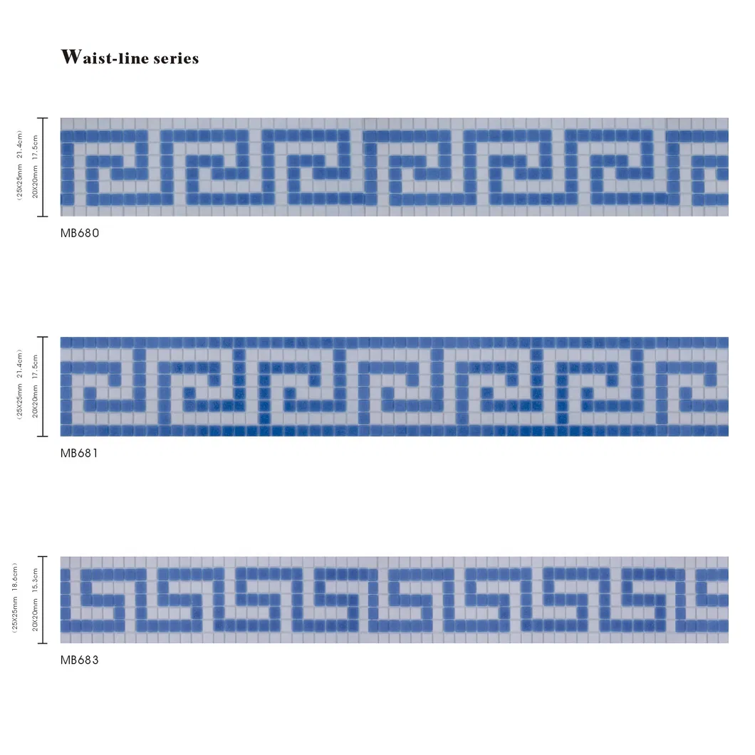 Glass Mosaic for SPA Swimming Pool Tile