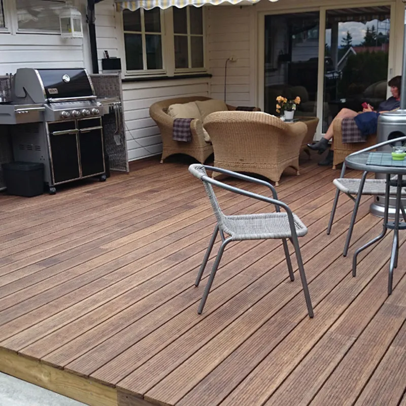 Bamboo Strand Woven Outdoor Flooring